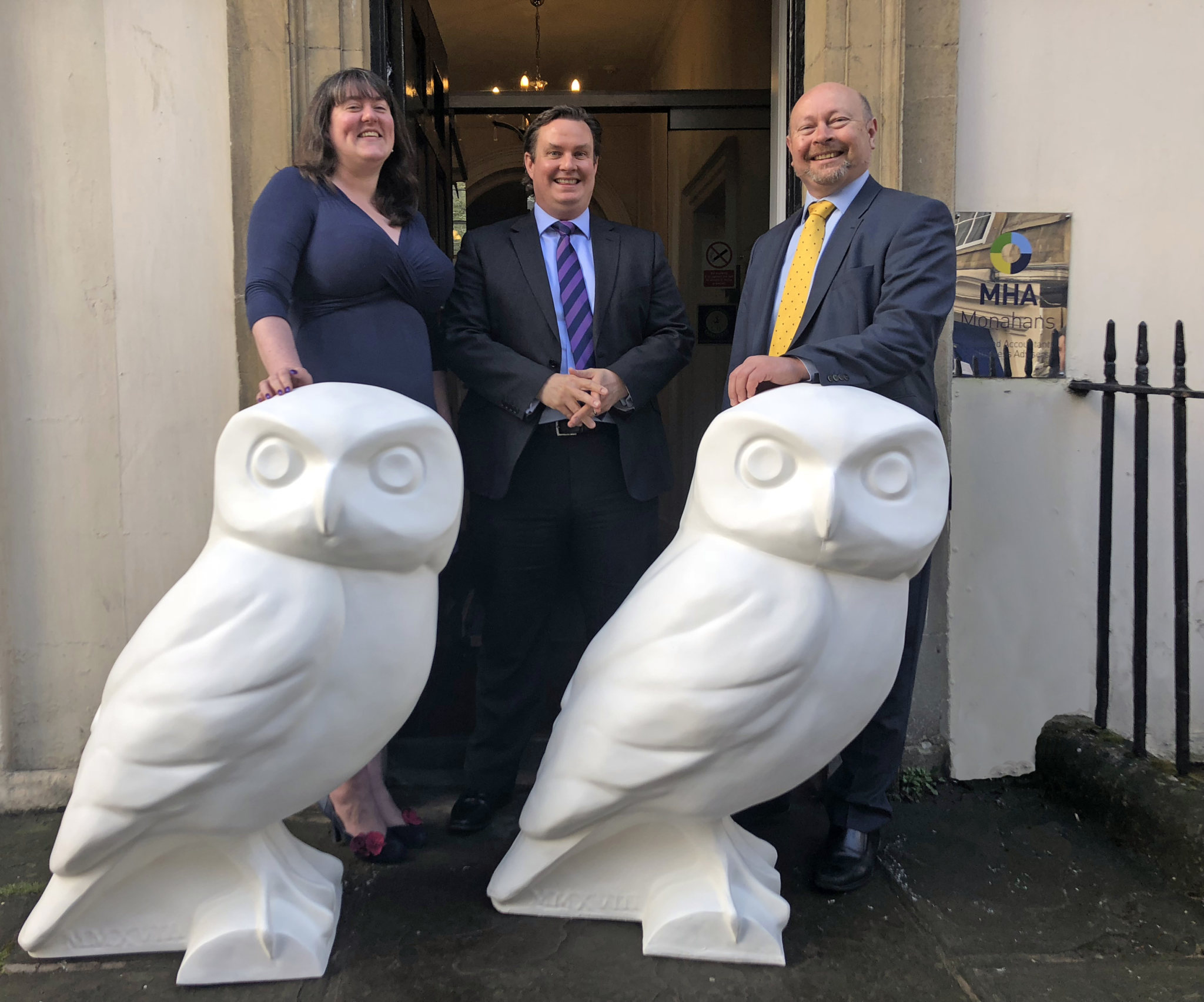 MHA Monahan chooses Bath artists to decorate their Owls