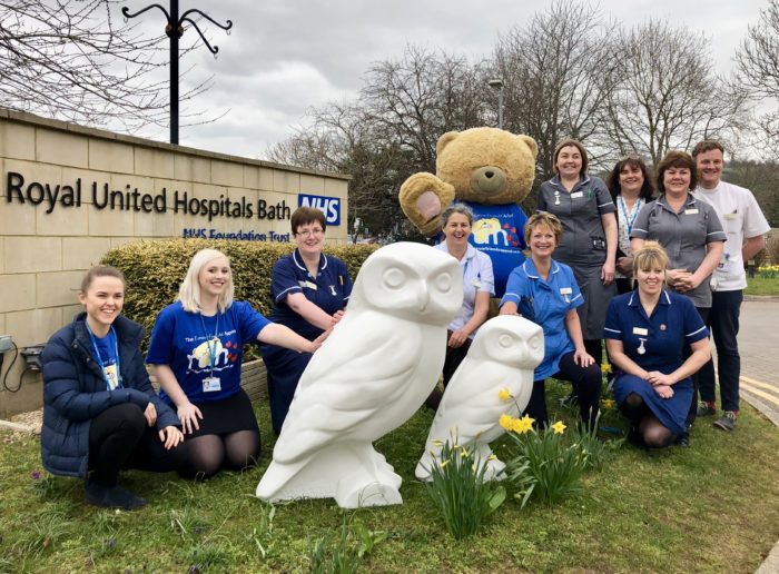 Minerva’s Owls Swoop into the RUH to help raise funds for their new Cancer Centre