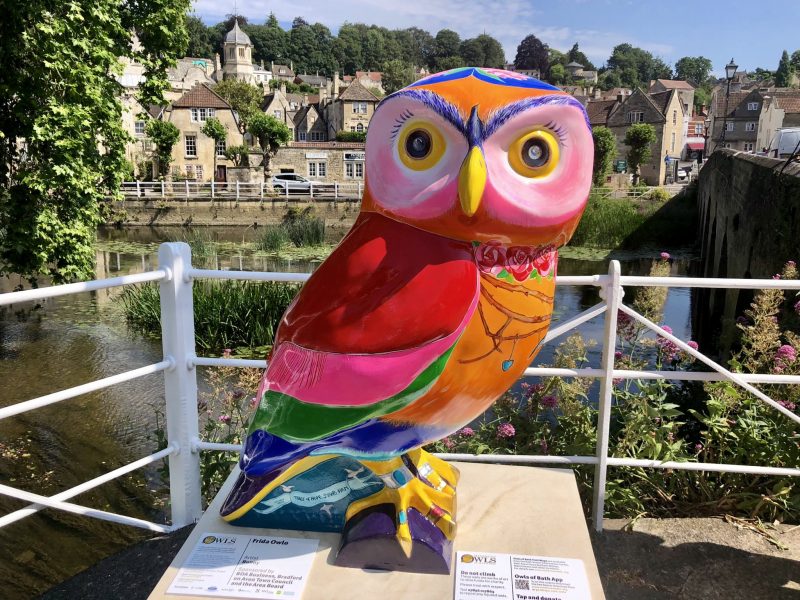 Frida Owlo unveiled in Bradford on Avon